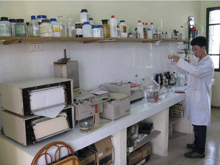 Thí nghiệm Hóa vật liệu